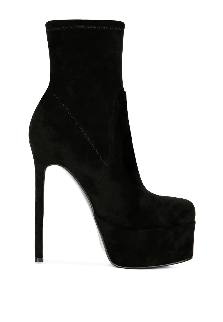 Clubbing High Heel Platform Ankle Boots