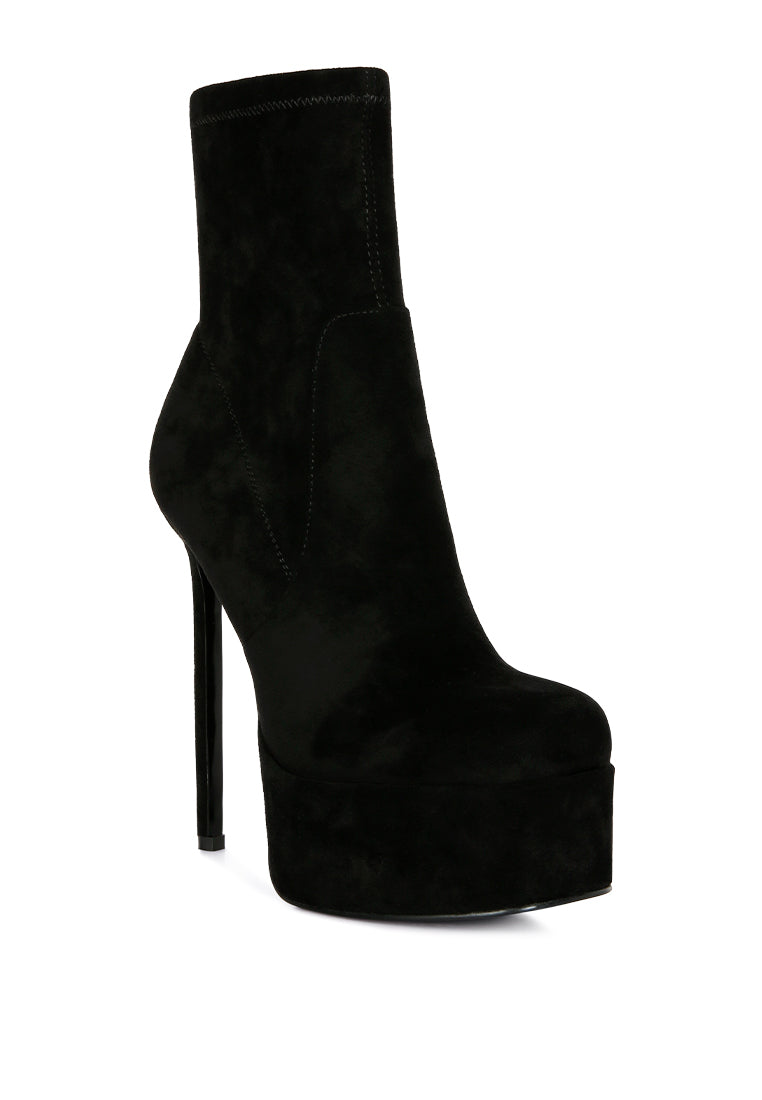 Clubbing High Heel Platform Ankle Boots