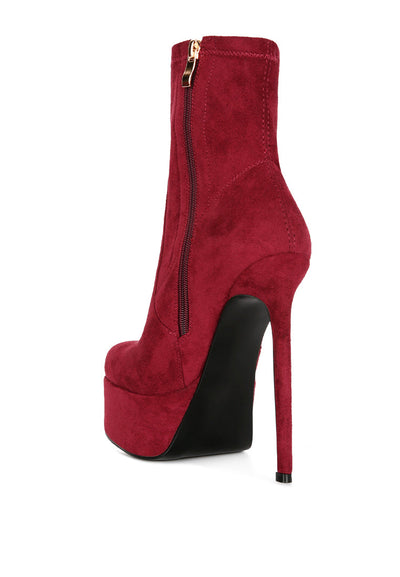 Clubbing High Heel Platform Ankle Boots