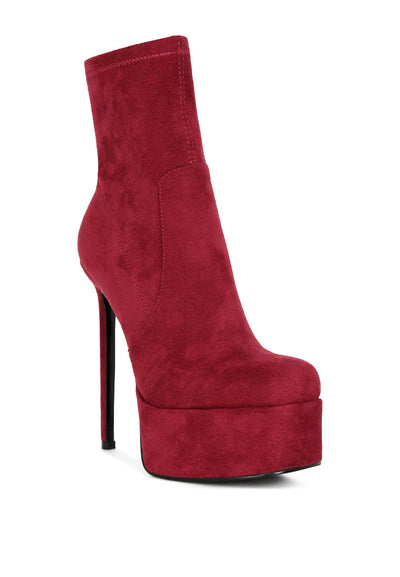 Clubbing High Heel Platform Ankle Boots