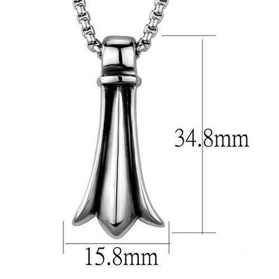 High polished (no plating) Stainless Steel Necklace