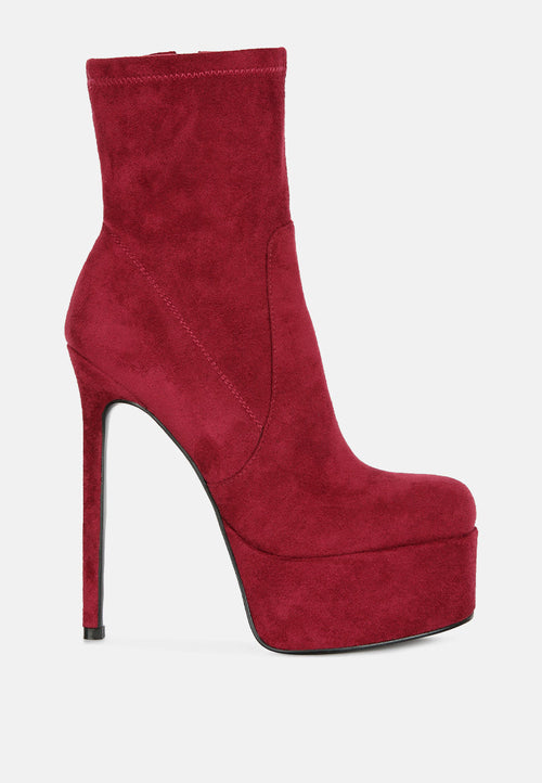 Clubbing High Heel Platform Ankle Boots
